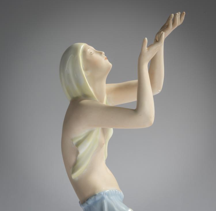 Bild 6 zu Objekt, 'Prayer Dancer', 1927, Gustav Oppel, Rosenthal, Selb, 156D 762