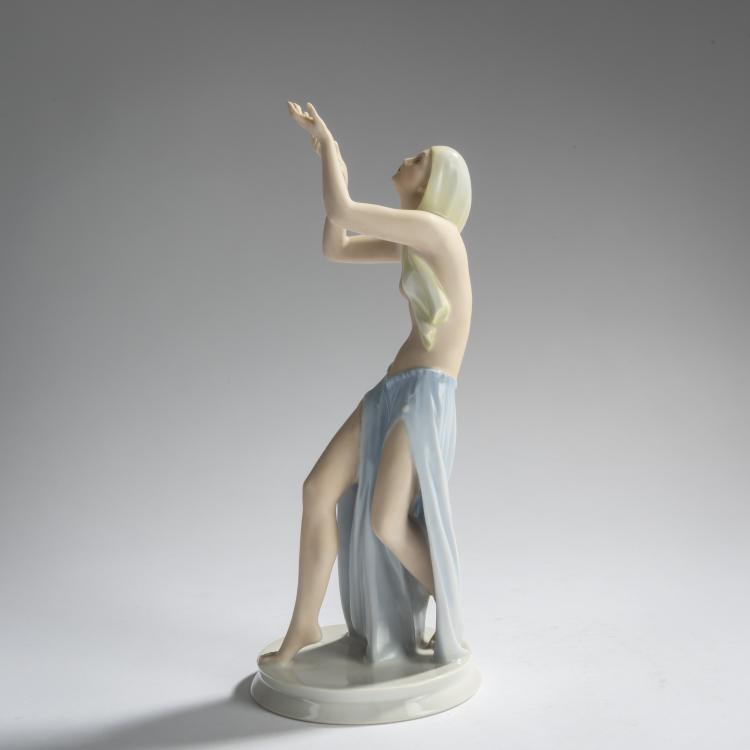 Bild 8 zu Objekt, 'Prayer Dancer', 1927, Gustav Oppel, Rosenthal, Selb, 156D 762