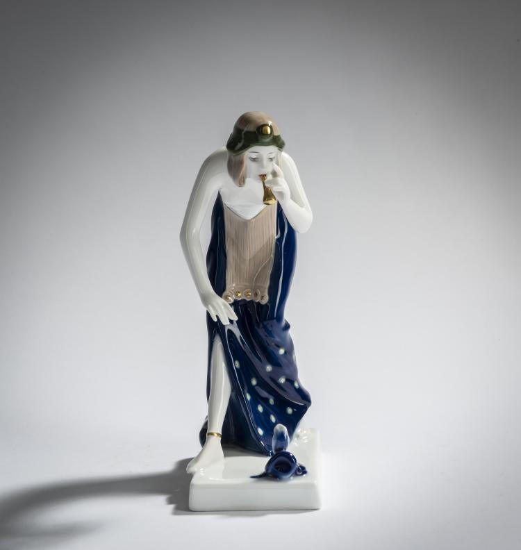 Bild 2 zu Objekt, 'Snake Charmer', 1916, Berthold Boe&szlig;, Rosenthal, Selb, 156D 757