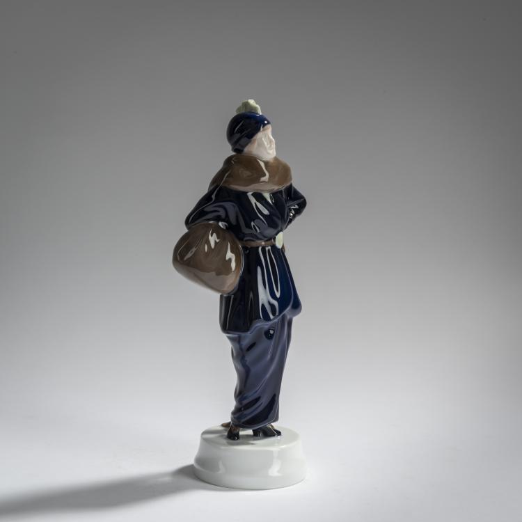 Bild 1 zu Objekt, 'Modedame', 1913, Thekla Harth-Altmann, Rosenthal, Selb, 156D 754