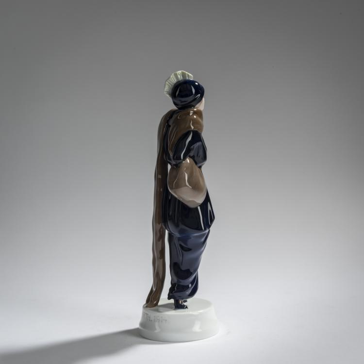 Bild 2 zu Objekt, 'Modedame', 1913, Thekla Harth-Altmann, Rosenthal, Selb, 156D 754
