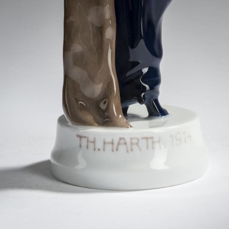 Bild 4 zu Objekt, 'Modedame', 1913, Thekla Harth-Altmann, Rosenthal, Selb, 156D 754