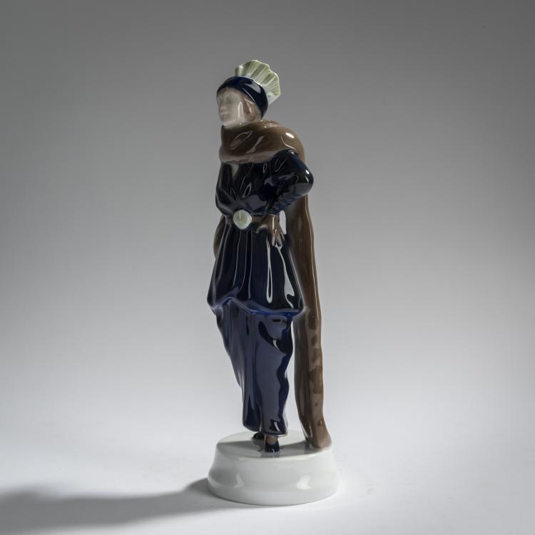 Bild 5 zu Objekt, 'Modedame', 1913, Thekla Harth-Altmann, Rosenthal, Selb, 156D 754
