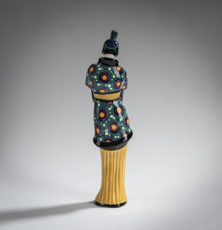 Bild 4 zu Objekt, Fashion lady, model for the German Werkbund exhibition, Cologne 1914, Annie Offterdinger, W&auml;chtersbacher Steingutfabrik, Schlierbach, 156D 789