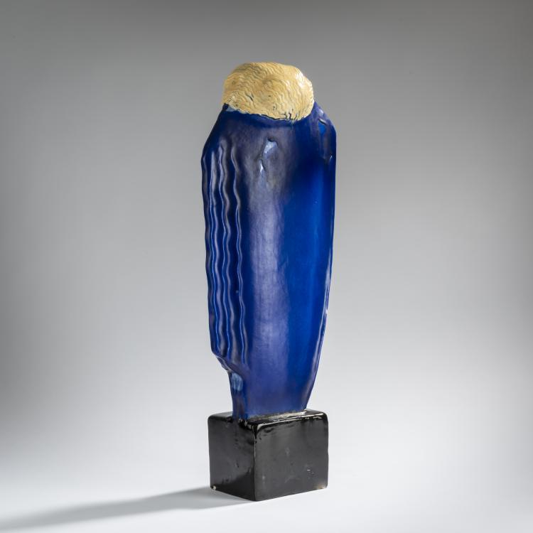 Bild 3 zu Objekt, Figur im Stile der Wiener Secession, um 1900, Wien, Kunstgewerbeschule, 156D 846