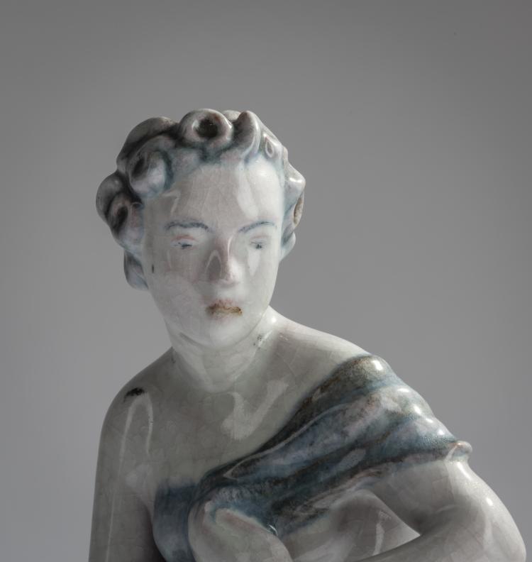 Bild 4 zu Objekt, Sitzende, 1920er Jahre, Karlsruhe, Majolika-Manufaktur, 156D 788