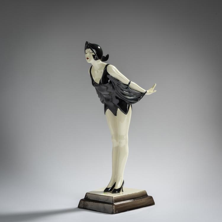 Bild 1 zu Objekt, 'Kiss', c. 1928, Stephan Dakon, Goldscheider, Friedrich, Wien, 156D 819