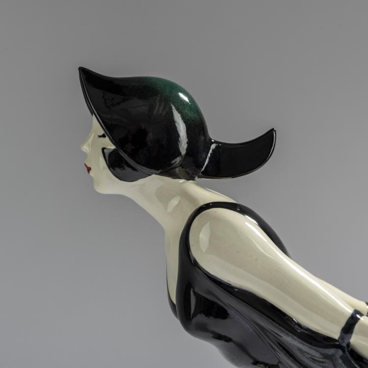 Bild 10 zu Objekt, 'Kiss', c. 1928, Stephan Dakon, Goldscheider, Friedrich, Wien, 156D 819