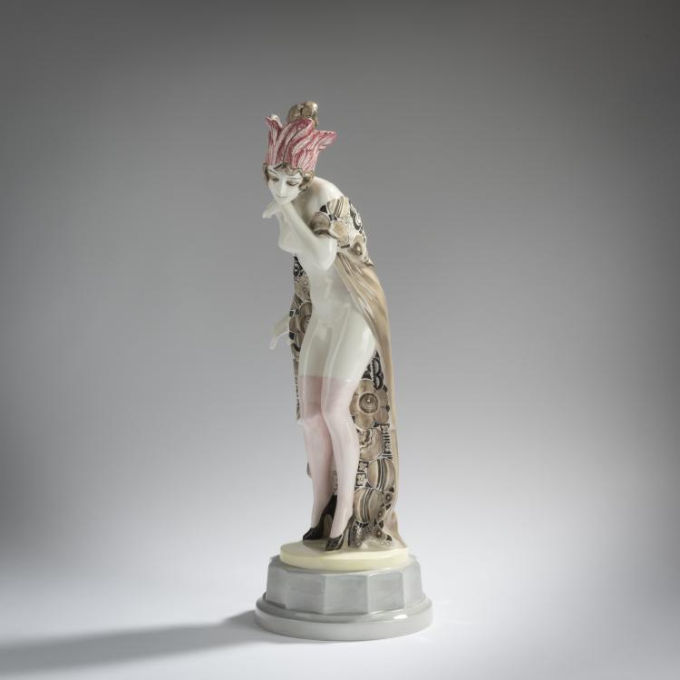 Bild 2 zu Objekt, 'Fascination', c. 1922, Wilhelm Thomasch, Goldscheider, Friedrich, Wien, 156D 808