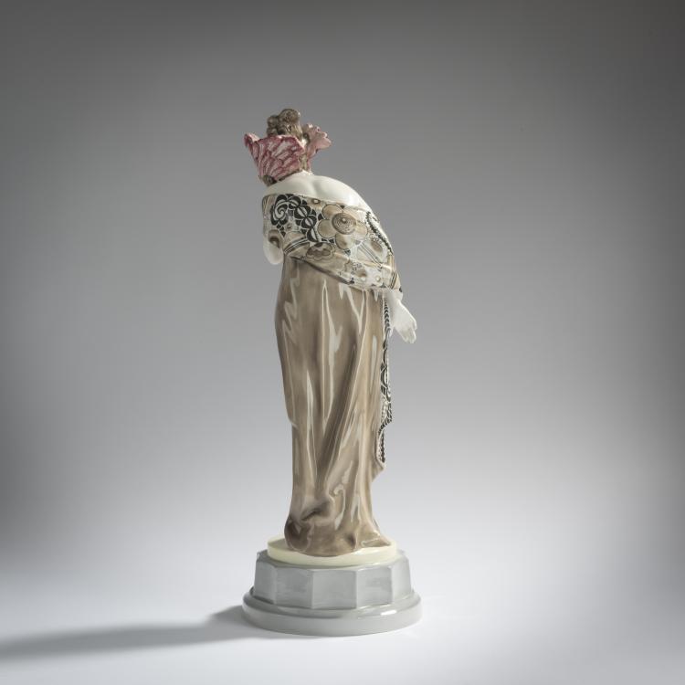 Bild 3 zu Objekt, 'Fascination', c. 1922, Wilhelm Thomasch, Goldscheider, Friedrich, Wien, 156D 808