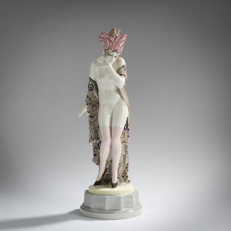 Bild 4 zu Objekt, 'Fascination', c. 1922, Wilhelm Thomasch, Goldscheider, Friedrich, Wien, 156D 808