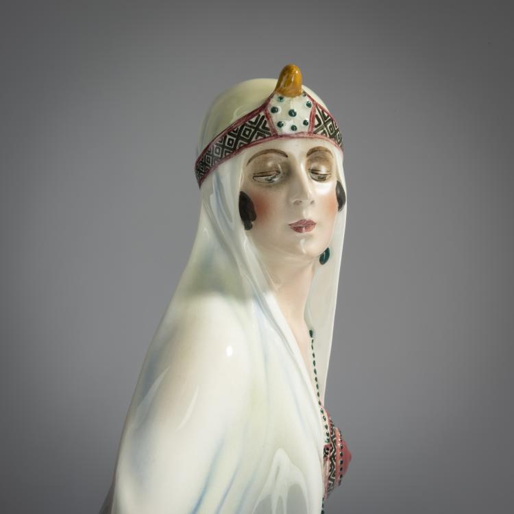 Bild 4 zu Objekt, 'Aida', um 1923/24, Josef Lorenzl, Goldscheider, Friedrich, Wien, 156D 811
