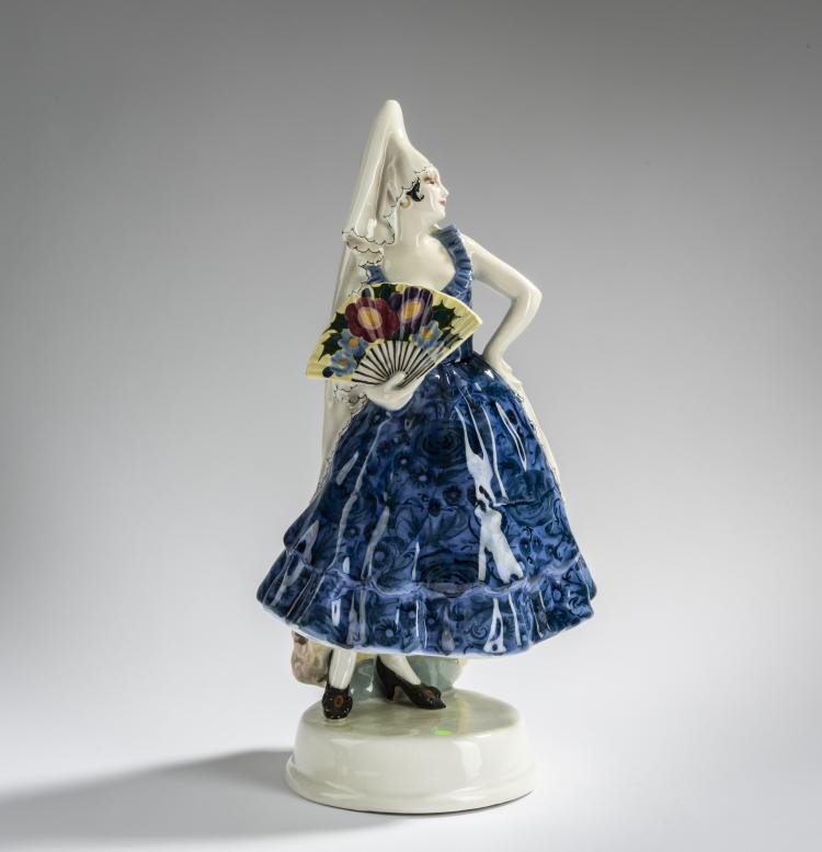 Hauptbild zu Objekt, 'Carmen', c. 1923, Josef Lorenzl, Goldscheider, Friedrich, Wien, 156D 813