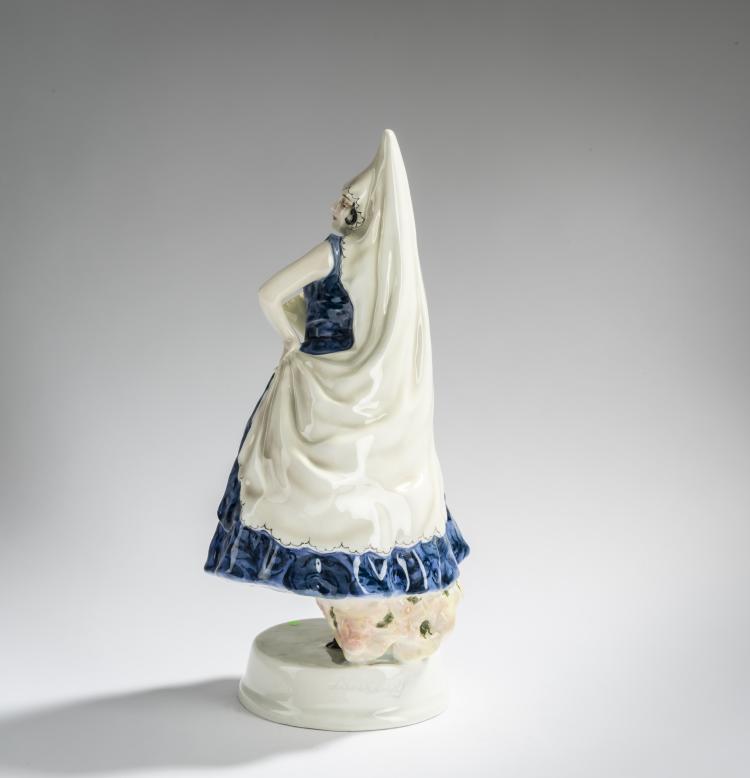 Bild 2 zu Objekt, 'Carmen', c. 1923, Josef Lorenzl, Goldscheider, Friedrich, Wien, 156D 813