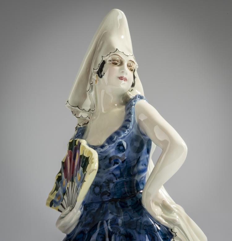 Bild 3 zu Objekt, 'Carmen', c. 1923, Josef Lorenzl, Goldscheider, Friedrich, Wien, 156D 813