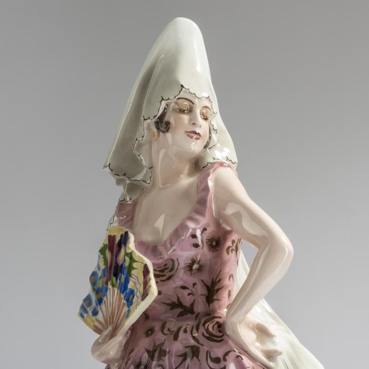 Bild 3 zu Objekt, 'Carmen', um 1923, Josef Lorenzl, Goldscheider, Friedrich, Wien, 156D 814