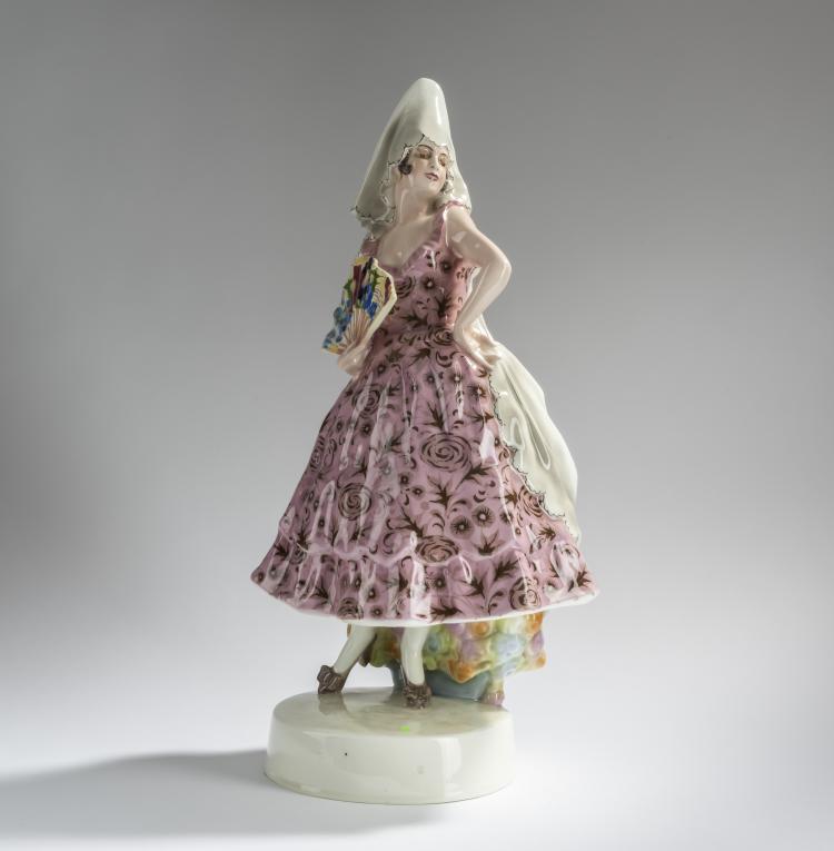 Bild 4 zu Objekt, 'Carmen', um 1923, Josef Lorenzl, Goldscheider, Friedrich, Wien, 156D 814