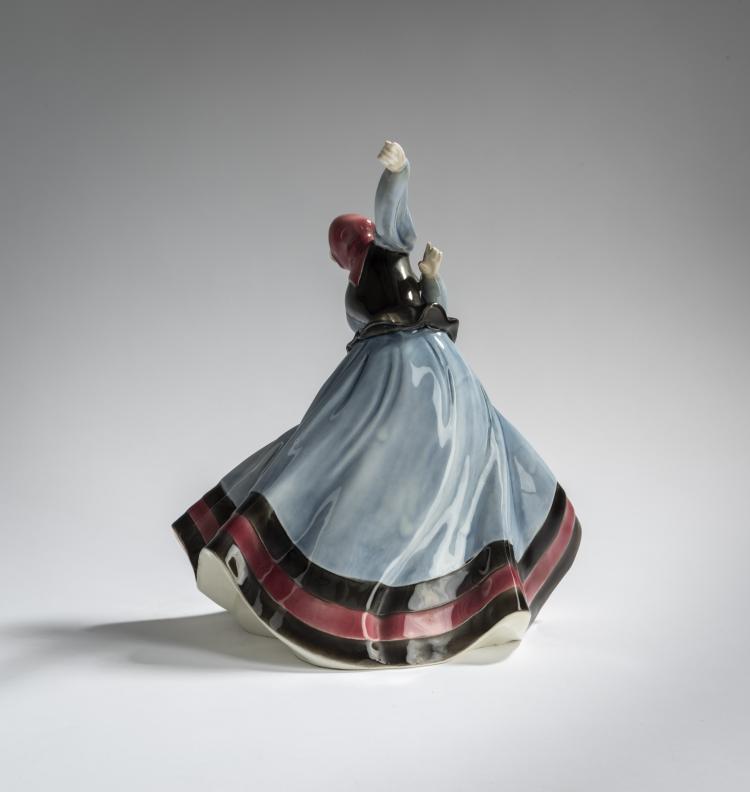 Bild 2 zu Objekt, Dancer with a headscarf, c. 1930, Hertwig & Co., Katzh&uuml;tte, 156D 832