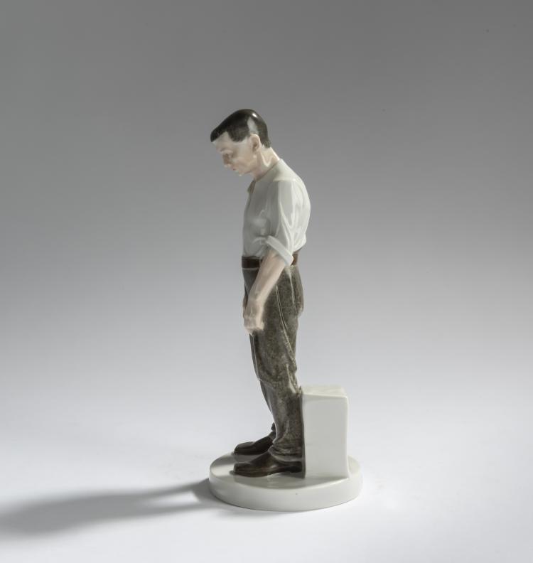 Bild 3 zu Objekt, 'Farmer', 1909/10, Otto Thiem, Schwarzburger Werkst&auml;tten f&uuml;r Porzellankunst, Unterwei&szlig;bach, 156D 769