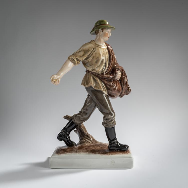 Hauptbild zu Objekt, 'Sower', 1920s, Max Daniel Hermann Fritz, Heubach, Lichte, 156D 711