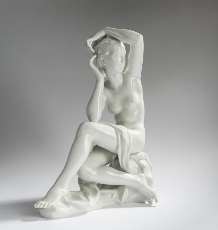 Bild 2 zu Objekt, 'Susanna im Bade', um 1925, Robert Ullmann, Augarten, Wien, 156D 777