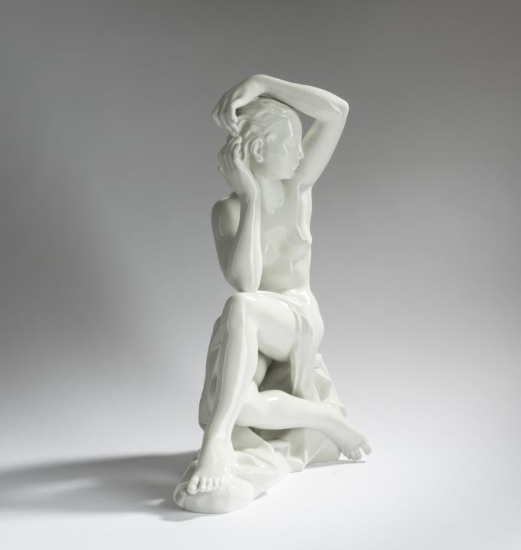 Bild 3 zu Objekt, 'Susanna im Bade', um 1925, Robert Ullmann, Augarten, Wien, 156D 777