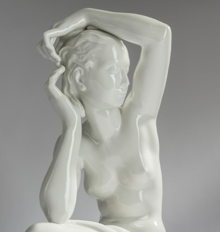 Bild 4 zu Objekt, 'Susanna im Bade', um 1925, Robert Ullmann, Augarten, Wien, 156D 777