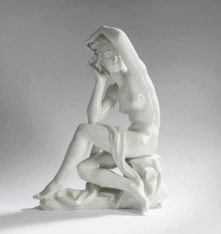 Bild 5 zu Objekt, 'Susanna im Bade', um 1925, Robert Ullmann, Augarten, Wien, 156D 777