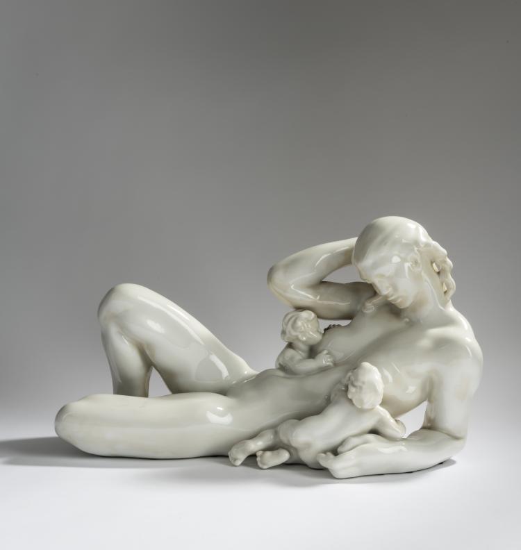 Hauptbild zu Objekt, 'Caritas', c. 1924, Kai Nielsen, Bing & Gr&ouml;ndahl, Kopenhagen, 156D 784