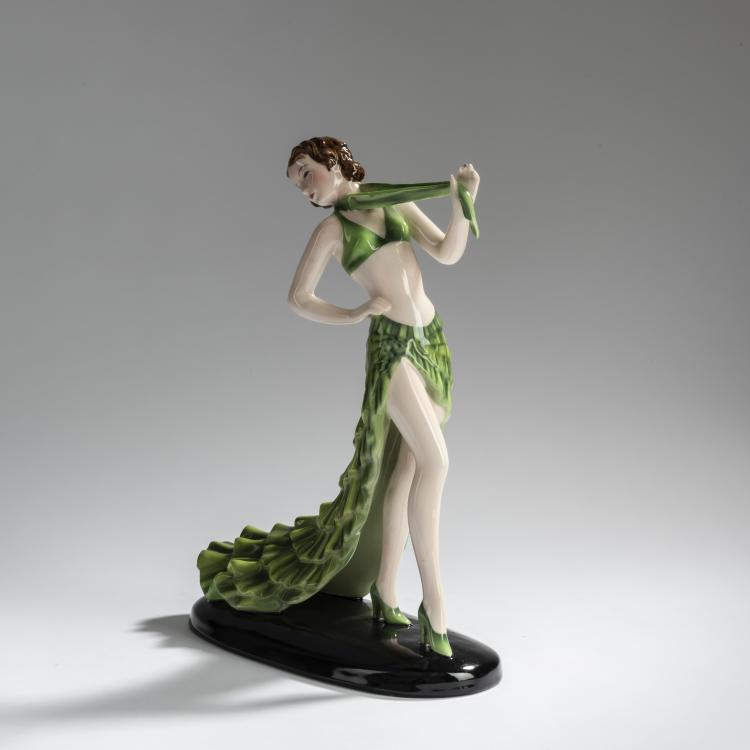 Bild 1 zu Objekt, 'Rumba', um 1938, Stephan Dakon, Goldscheider, Friedrich, Wien, 156D 829