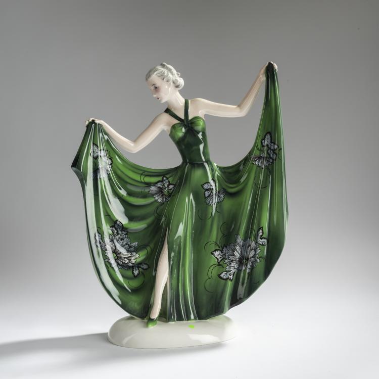 Hauptbild zu Objekt, 'Tanzstudie', c. 1937, Stephan Dakon, Goldscheider, Friedrich, Wien, 156D 828