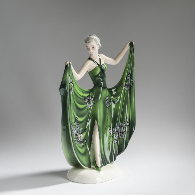 Bild 2 zu Objekt, 'Tanzstudie', c. 1937, Stephan Dakon, Goldscheider, Friedrich, Wien, 156D 828