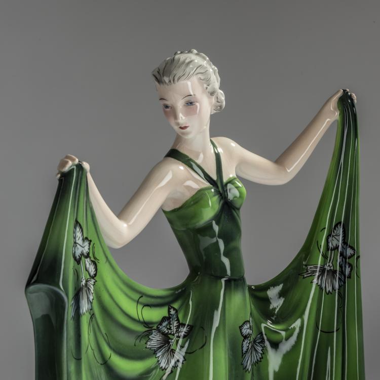 Bild 5 zu Objekt, 'Tanzstudie', c. 1937, Stephan Dakon, Goldscheider, Friedrich, Wien, 156D 828