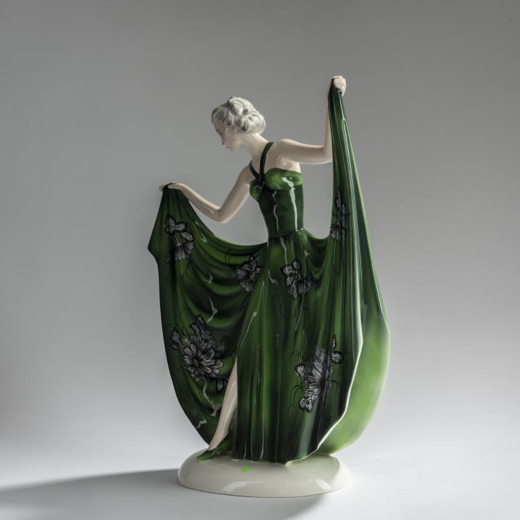 Bild 9 zu Objekt, 'Tanzstudie', c. 1937, Stephan Dakon, Goldscheider, Friedrich, Wien, 156D 828