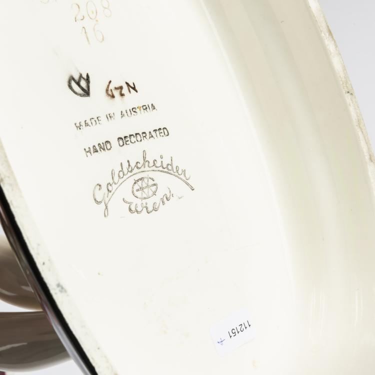 Bild 6 zu Objekt, 'Turteltauben', 1927/28, Stephan Dakon, Goldscheider, Friedrich, Wien, 156D 817