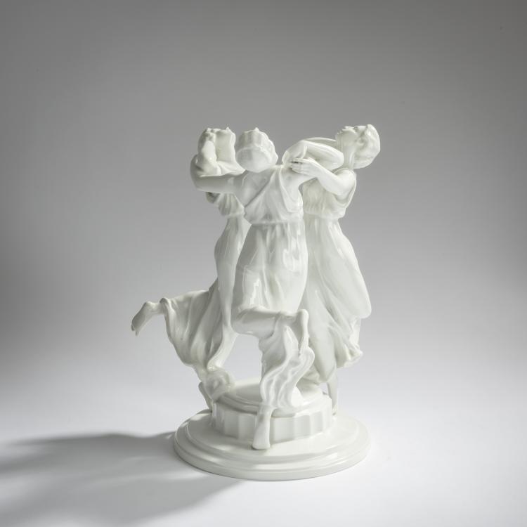 Bild 1 zu Objekt, 'Festreigen', 1912, Karl Himmelsto&szlig;, Rosenthal, Selb, 156D 753