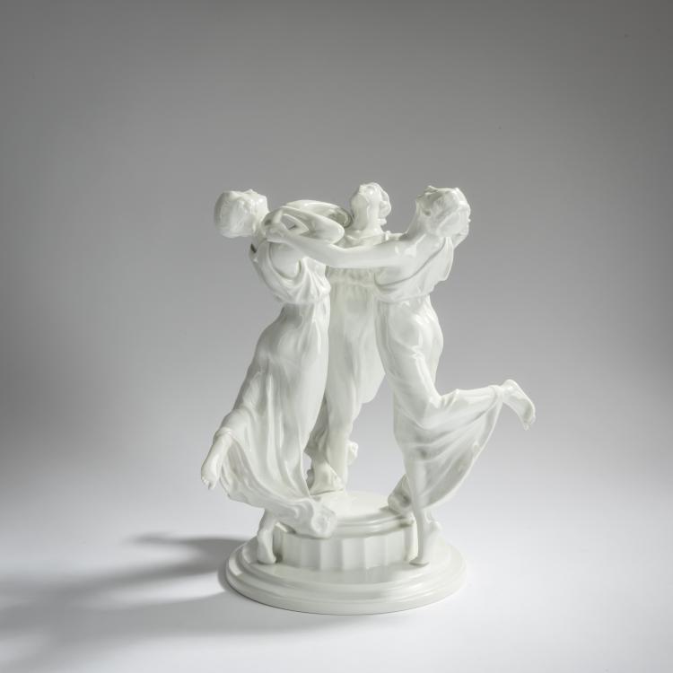 Bild 2 zu Objekt, 'Festreigen', 1912, Karl Himmelsto&szlig;, Rosenthal, Selb, 156D 753