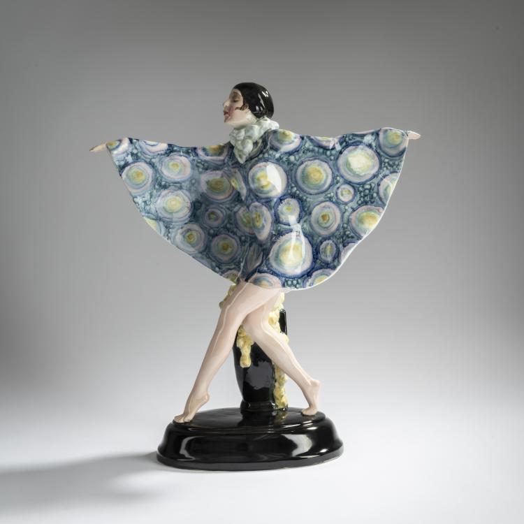 Bild 1 zu Objekt, 'Gefangener Vogel', um 1922, Josef Lorenzl, Goldscheider, Friedrich, Wien, 156D 809