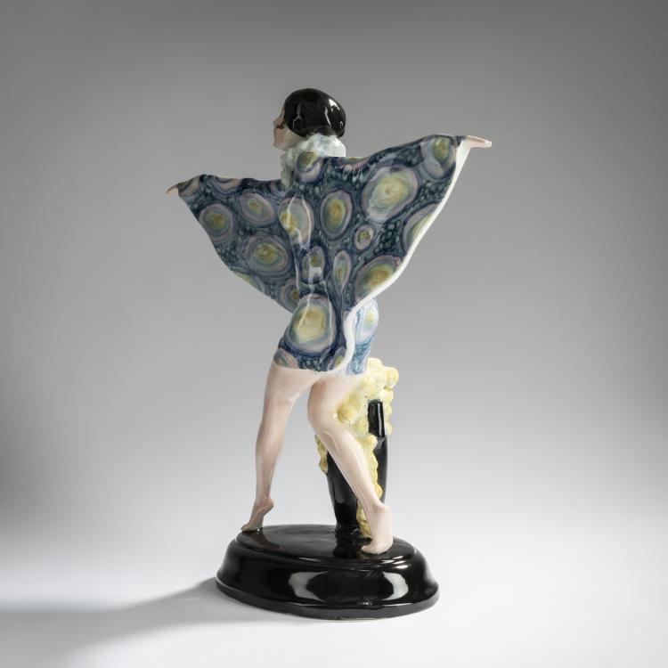 Bild 2 zu Objekt, 'Gefangener Vogel', um 1922, Josef Lorenzl, Goldscheider, Friedrich, Wien, 156D 809