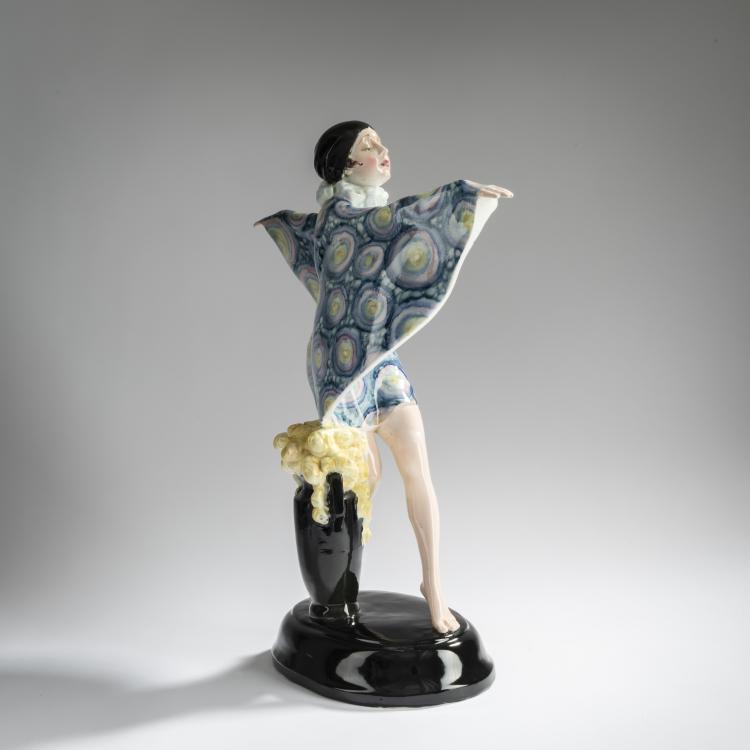 Bild 4 zu Objekt, 'Gefangener Vogel', um 1922, Josef Lorenzl, Goldscheider, Friedrich, Wien, 156D 809