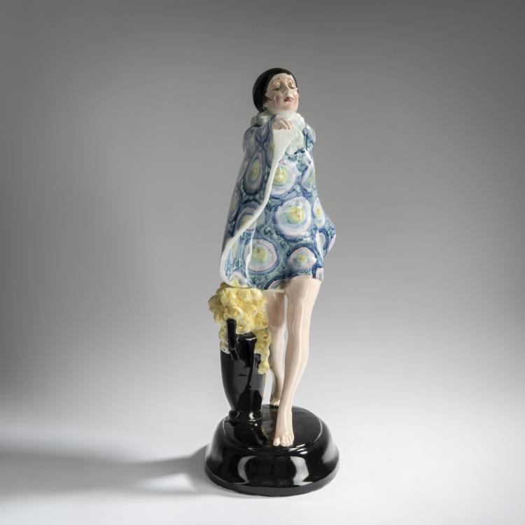 Bild 5 zu Objekt, 'Gefangener Vogel', um 1922, Josef Lorenzl, Goldscheider, Friedrich, Wien, 156D 809