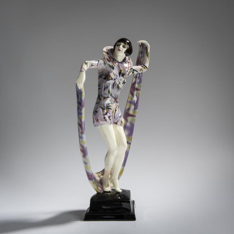 Bild 1 zu Objekt, 'Schleiertanz', um 1926, Stephan Dakon, Goldscheider, Friedrich, Wien, 156D 816