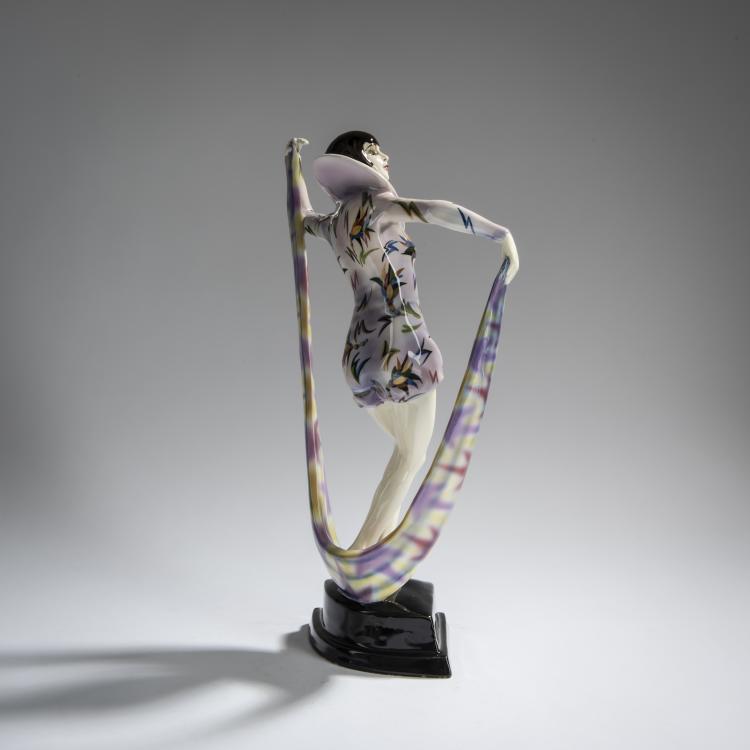 Bild 4 zu Objekt, 'Schleiertanz', um 1926, Stephan Dakon, Goldscheider, Friedrich, Wien, 156D 816