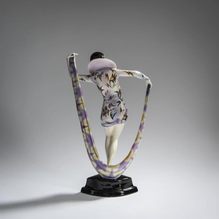 Bild 5 zu Objekt, 'Schleiertanz', um 1926, Stephan Dakon, Goldscheider, Friedrich, Wien, 156D 816