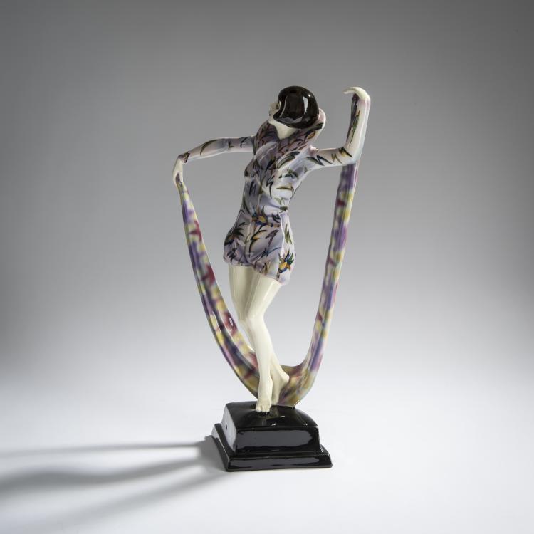 Bild 6 zu Objekt, 'Schleiertanz', um 1926, Stephan Dakon, Goldscheider, Friedrich, Wien, 156D 816