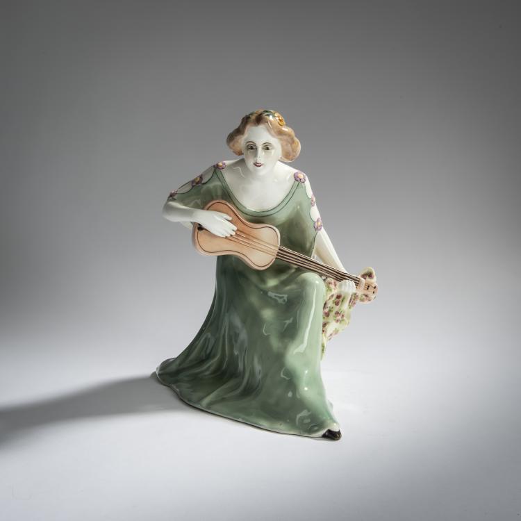 Bild 1 zu Objekt, 'Lute play', c. 1911/12, Melanie von Horsetzky, Goldscheider, Friedrich, Wien, 156D 801