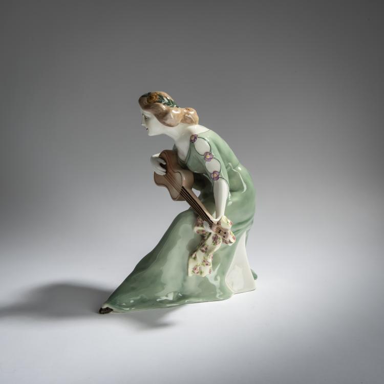 Bild 2 zu Objekt, 'Lute play', c. 1911/12, Melanie von Horsetzky, Goldscheider, Friedrich, Wien, 156D 801