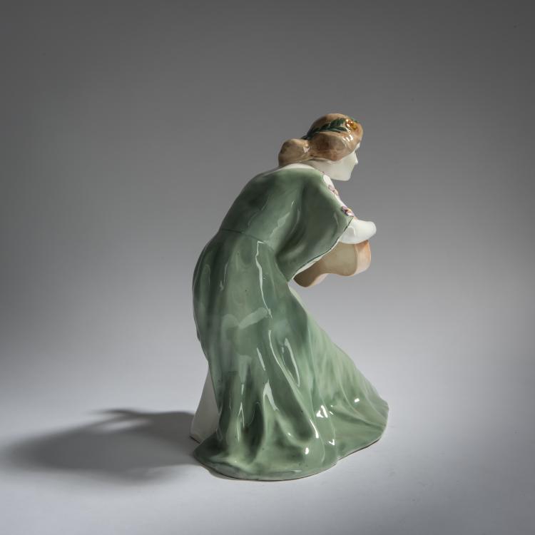 Bild 3 zu Objekt, 'Lute play', c. 1911/12, Melanie von Horsetzky, Goldscheider, Friedrich, Wien, 156D 801