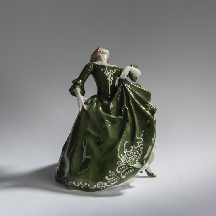 Bild 3 zu Objekt, 'Empire dancer', 1913, Erna Freifrau von Langenmantel-Reitzenstein, Rosenthal, Selb, 156D 755