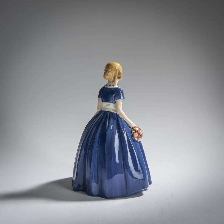 Bild 1 zu Objekt, Krinoline, um 1913, Emil Meier, Wiener Kunstkeramische Werkst&auml;tte, Busch & Ludescher, 156D 851